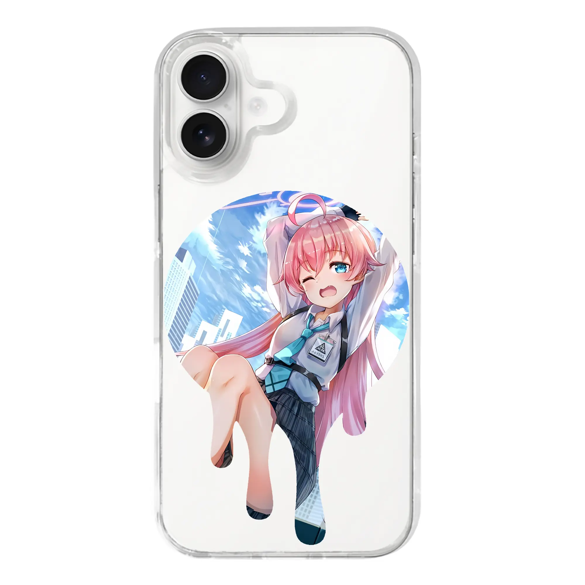 ブルーアーカイブ グッズ 小鳥遊ホシノ - iPhone 17シリーズ 透明スマホケース – 薄型・耐衝撃・精密フィット保護カバー